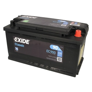 EXIDE EC900 90Ah 720A R+ Baterie auto