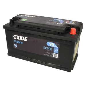 EXIDE EC900 90Ah 720A R+ Car battery