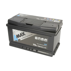 4MAX BAT75/780R/EFB/4MAX 75Ah 780A R+ Car battery