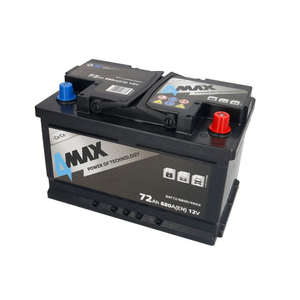 4MAX BAT72/680R/4MAX 72Ah 680A R+ Car battery