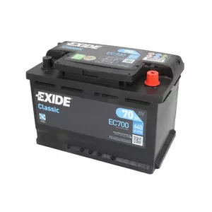 EXIDE EC700 70Ah 640A R+ Baterie auto