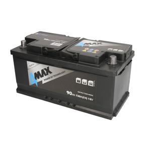4MAX BAT90/720R/4MAX 90Ah 720A R+ Car battery