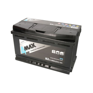 4MAX BAT82/800R/EFB/4MAX 82Ah 800A R+ Car battery