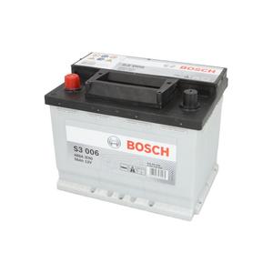 BOSCH 0 092 S30 060 56Ah 480A Bal + Autó Akkumulátor