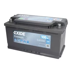 EXIDE EA1000 100Ah 900A R+ Baterie auto