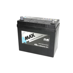 4MAX BAT45/330R/JAP/4MAX 45Ah 330A R+ Car battery