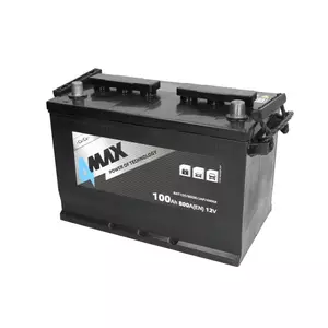 4MAX BAT100/800R/JAP/4MAX 100Ah 800A R+ Baterie auto