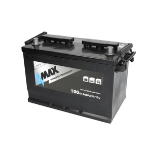 4MAX BAT100/800R/JAP/4MAX 100Ah 800A R+ Autó Akkumulátor