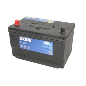 EXIDE EB858 85Ah 800A Bal + Car battery