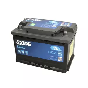 EXIDE EB741 74Ah 680A Bal + Baterie auto