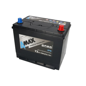 4MAX BAT72/720R/EFB/JAP/4MAX 72Ah 720A Jobb+ Car battery