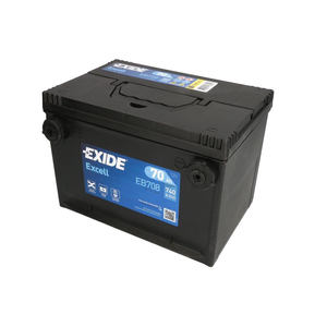 EXIDE EB708 70Ah 740A Bal + Car battery