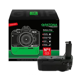 PATONA Premium Battery Grip VG-C5 RC-L Sony A9III A1II for 2 x NP-FZ100 Batteries incl. Remote Control