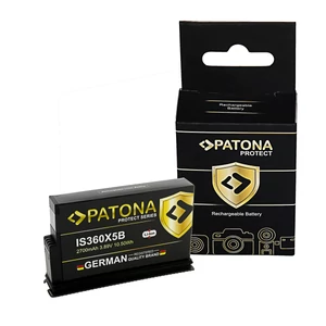 PATONA PROTECT Battery for Insta 360 One X5 CINSBAHA 7A Fast ChargingPATONA Protect Series