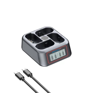 PATONA Platinum USB-C PD QC 4-násobná rýchlonabíjačka pre Panasonic DMW-BLK22