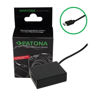 Adaptor baterie PATONA Premium cu intrare USB-C pentru Fuji NP-W126S HS30 EXR X-T1 XT-3 X-Pro 3