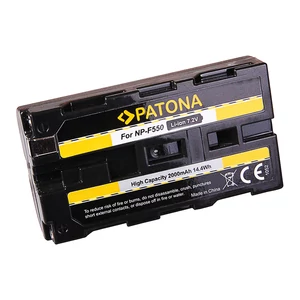 Sony NP-F500 NP-520 NP-F750 NP-F550 NP-530 NP-F330 1800mAh / 7,2V / 13Wh Li-Ion batéria / dobíjacia batéria - Patona
