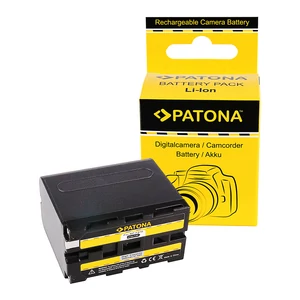 SONY NP-F970 NP-F960 NP-F950 DCR-VX2100 HDR-FX1 6600 mAh / 47,5 Wh / 7,2 V Li-Ion batéria / dobíjacia batéria - Patona