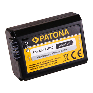 SONY NP-FW50, NEX.3, NEX.3C, NEX.5, NEX.5A akkumulátor / akku - Patona 