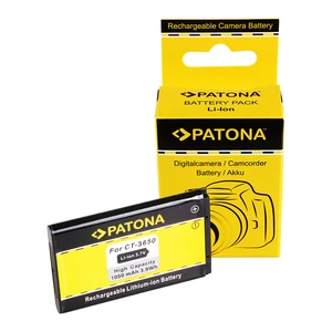 CONTOUR CT-3650 GPS HD 1080P kamera akkumulátor / akku - Patona