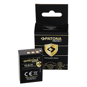 PATONA Protect akkumulátor / akku Olympus BLS5 E-P3 E-PL2 PEN E-PL3 E-PM1 - Patona Protect