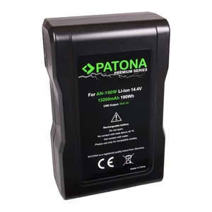JVC AN-190W GY HM850E HM890E AN-190W GY-HM850E GY-HM890E 13200 mAh prémiová batéria () - Patona Premium