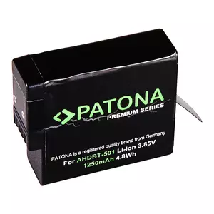 Baterie GoPro Hero 5 Black AABAT-001 AHDBT-501 Premium () - Patona Premium