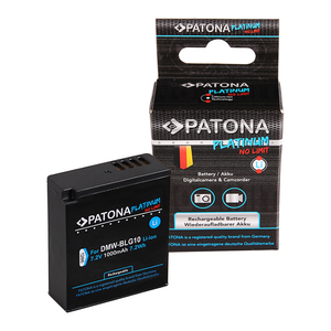 Panasonic DMW-BLG10 DMW-BLE9 DMC-GF3 1000mAh / platinum akkumulátor / akku - Patona 