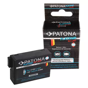 Baterie Canon EOS 550D 600D 650D 700D LPE8 LP-E8 1300 mAh Platinum - Patona