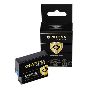 PATONA Protect akkumulátor / akku GoPro Hero 8 AHDBT-801 Hero 7 AHDBT-701 Hero 6 - Patona Protect
