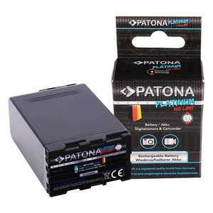 PATONA Platinum Battery BP-U100 for Sony PMW-EX1 EX3 F3 F3K F3L FX5 FX7 FX9 PMW-150 with 2x D-TAP