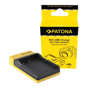 PATONA Slim Micro-USB töltő Panasonic BLF19E DMWBLF19 DMW-BLF19 - Patona
