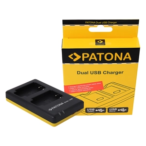 Sony NP-BX1, NPBX1 Dual Quick-akkumulátor / akku töltő Mikro USB kábellel - Patona