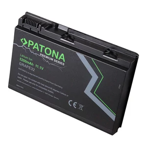 Acer TravelMate 5520-401G12 5520-7A2G1 5320 5520 11,1 V 5,2 Ah Li-Ion Prem. Akku - Patona Prémium