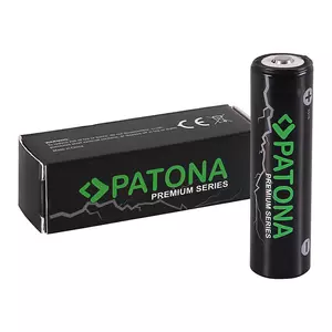 PATONA Premium 18650 Cell 18650 Li-ion Battery unprotected sharp/button top 3,7V 3350mAh LG Cell