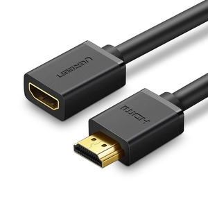 Ugreen HDMI (anya) to HDMI (apa) hosszabbító kábel 19 pin 1.4v 4K 60Hz 30AWG 2m - Fekete (10142)