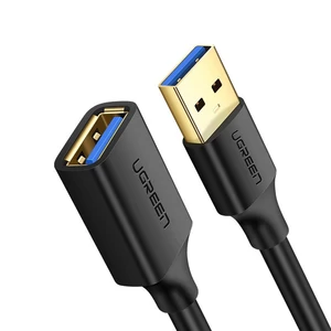 Ugreen USB 3.0 (matka) na USB 3.0 (samec) predlžovací kábel 1,5m - Čierna (US129 30126)