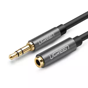 Ugreen AUX 3.5mm mini jack hosszabbító kábel 1m - Ezüst (10592)