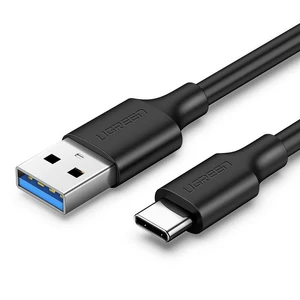 Ugreen USB 3.0 - USB Type C cable 2m 3A black (20884) Ugreen USB 3.0 - USB Type C cable 2m 3A black (20884)