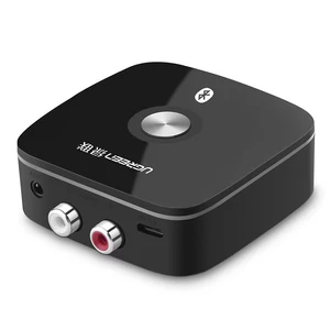 Ugreen 2RCA / 3,5 mm mini jack Bluetooth 4.2 vevő - Fekete (40759)