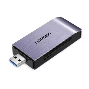 Ugreen USB 3.0 SD / micro SD kártyaolvasó - Szürke (50541)