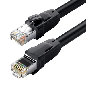 Ugreen Ethernet patchcord RJ45 Cat 8 T568B LAN kábel 1m - Fekete (70327)