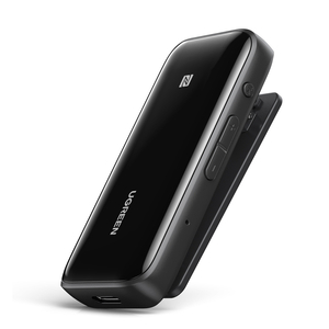 Ugreen Bluetooth 5.0 audio vevő aptX HD DAC SBC 3.5mm mini fejhallgató jack hangkártya - fekete (CM402 80895)