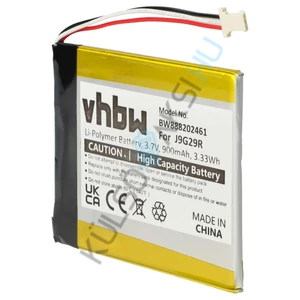 Výmena batérie VHBW E-Book pre Amazon 26S1019, 58-000226 - 900 mAh 3,7 V Li-polymer