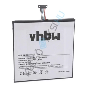 Výmena batérie tabletu VHBW pre Asus C11P1331, C11-P1331 - 3900 mAh 3,8 V Li-polymér