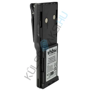 Náhrada rádiovej batérie VHBW pre Motorola HNN8133C, HNN9628A, HNN8308A, HNN9628 - 1800 mAh 7,5 V NiMH + spona na opasok