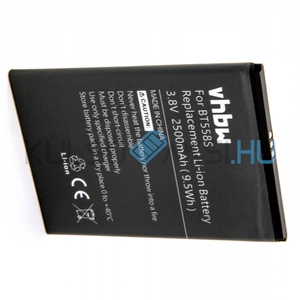 Mobile Phone Battery Replacement for BT558s - 2500mAh, 3.8V, Li-polymer