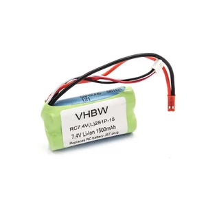 Modelársky nástroj VHWB, RC batéria pre RC vrtuľník MJX F45, F645 – 1500 mAh 7,4 V Li-Ion, JST