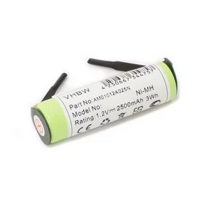 Náhradná batéria elektrickej zubnej kefky VHBW pre Braun 180AAH, 233.8008860 - 2500mAh, 1.2V