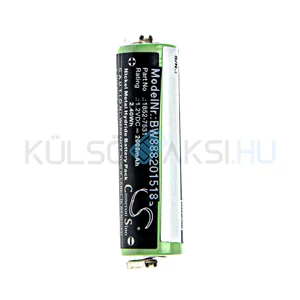 VHBW Battery Replacement for Moser 1852-7531 - 2000mAh, 1.2V, NiMH